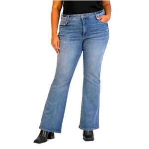 Kut From The Kloth Women’s Plus Size High Rise Fab Ab Flare Jeans 16W NWT